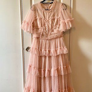 Ivy City Co. Whimsical Dress - Blush (L)